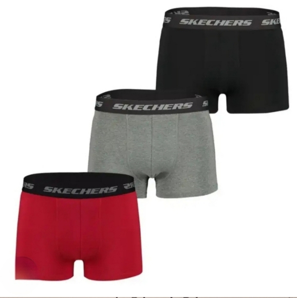 🍭🌺 3 Skechers Man's Boxer Briefs XL - Picture 1 of 6